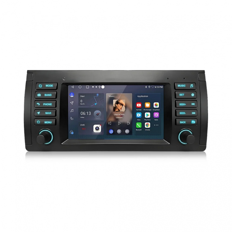 Navigatie Dedicata BMW X5 E53 (1999-2006), 7Inch, 4Gb Ram, 64Gb Stocare, Carplay