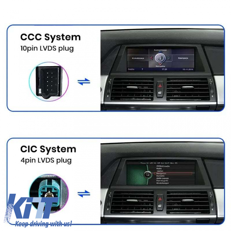 Navigatie Dedicata BMW X5 E70 X6 E71 (2007-2013), 12.3 Inch, 8Gb Ram, 256Gb Stocare, Carplay NAVBM1238TCA