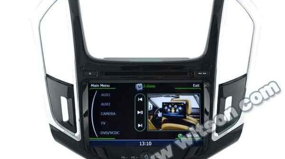 NAVIGATIE DEDICATA CHEVROLET CRUZE 2013 EDOTEC EDT-C261 PLATFORMA S100 DVD GPS CARKIT DVR