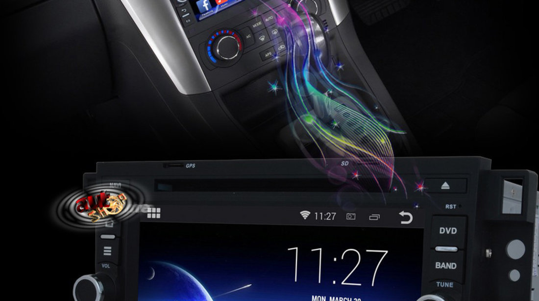 Navigatie dedicata Chevrolet Epica /Captiva /Aveo /Kalos cu Android 5.1 + camera marsarier