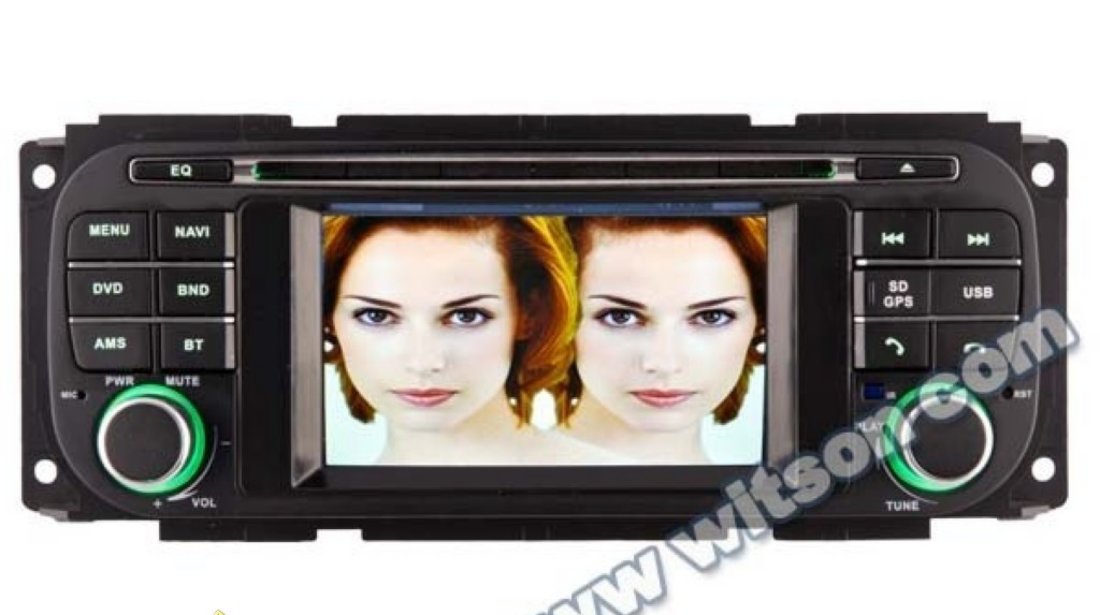 NAVIGATIE DEDICATA CHRYSLER / JEEP / DODGE MODEL WITSON W2-D8836C WIN8 STYLE DVD PLAYER GPS CARKIT E