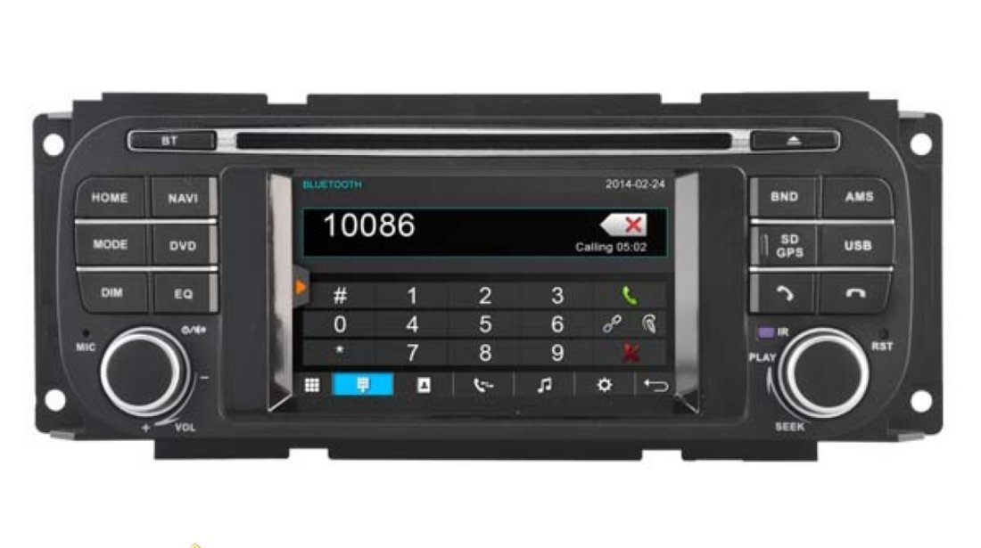 NAVIGATIE DEDICATA CHRYSLER / JEEP / DODGE MODEL WITSON W2-D8836C WIN8 STYLE DVD PLAYER GPS CARKIT E