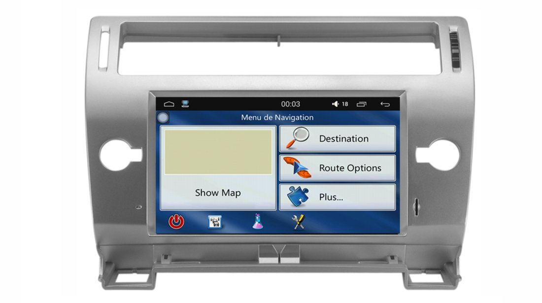 Navigatie Dedicata CITROEN C4 - DVD GPS Auto CARKIT