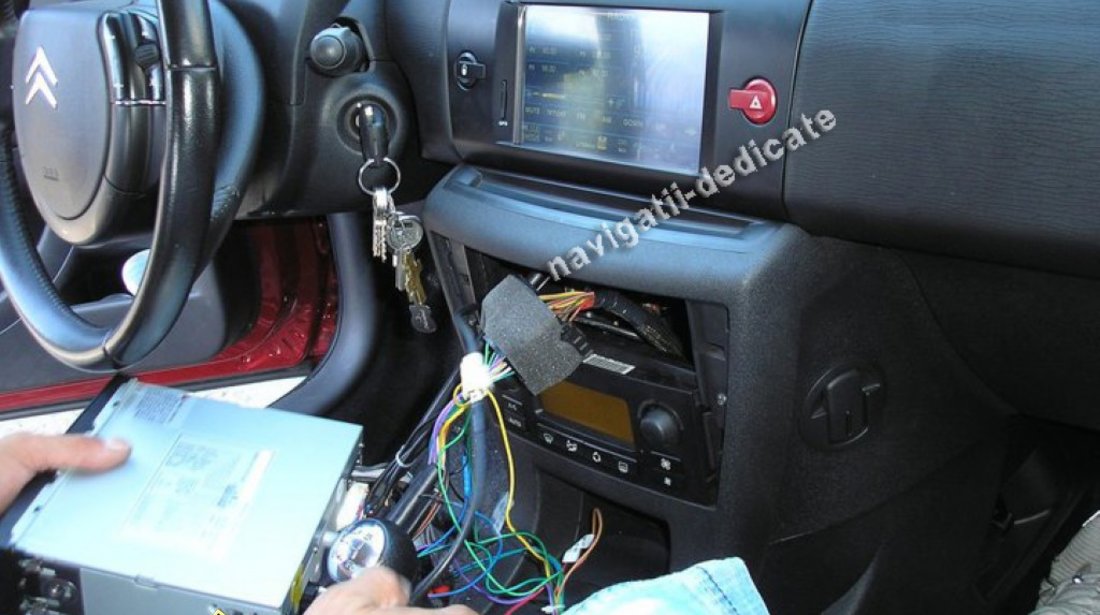 Navigatie Dedicata Citroen C4 Dvd Gps Carkit Tv USB