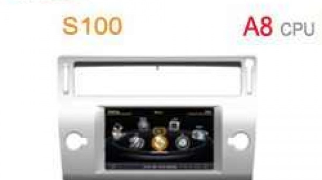 NAVIGATIE DEDICATA CITROEN C4 WITSON W2-C088 PLATFORMA S100 PROCESOR DUAL CORE A8 DVD GPS CARKIT TV