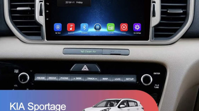Navigatie Dedicata Cu Android Kia Sportage 2016 - 2017