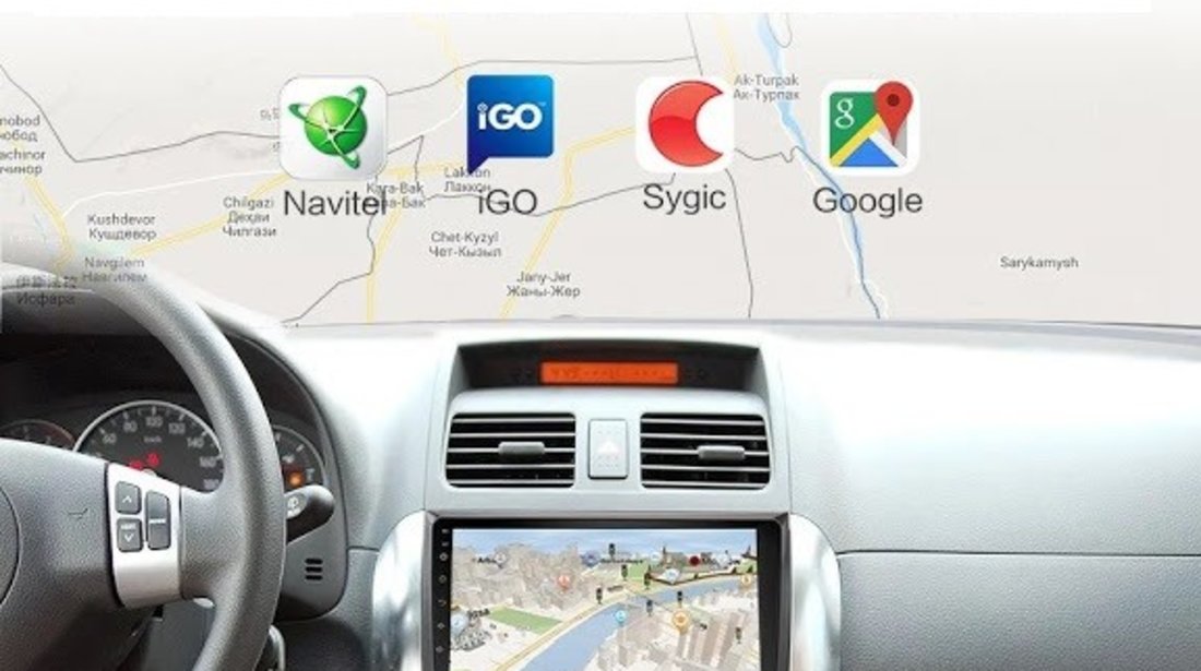 Navigatie dedicata cu Android / Suzuki SX4 - Pret Redus !