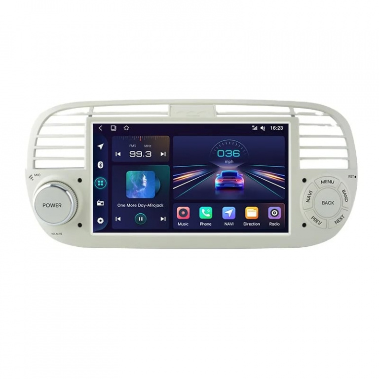 Navigatie Dedicata Fiat 500 (2007-2015),