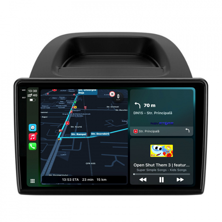 Navigatie Dedicata Ford Ecosport (2017-2025), 9Inch, 2Gb Ram, 32Gb Stocare, Carplay