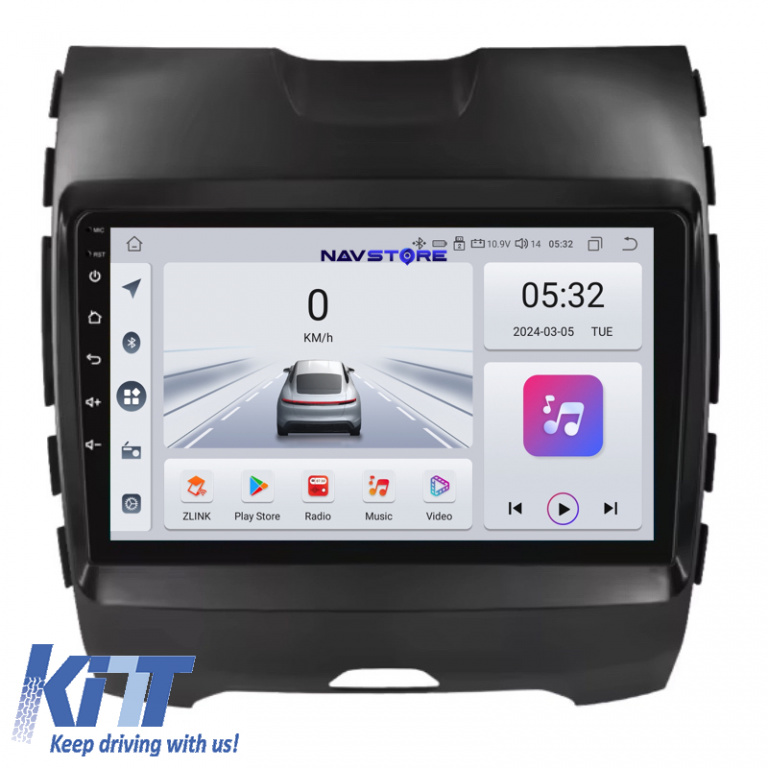 Navigatie Dedicata Ford Edge (2015 - 2021), 9Inch, 4Gb Ram, 64Gb Stocare, Carplay NAVF94PPP