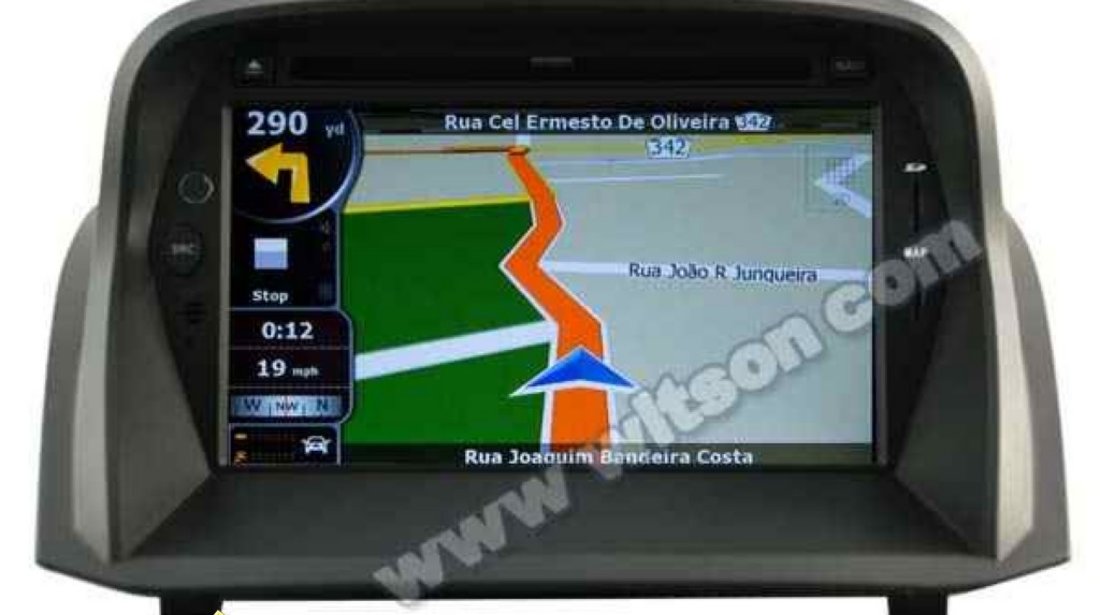 Navigatie Dedicata Ford Fiesta 2013 2014 2015 Mk7 Edotec EDT C256 Platforma S100 Procesor Dual Core A8 1ghz 512 Ddr 2 Dvd Gps Tv Dvr Carkit Preluare Agenda Telefonica