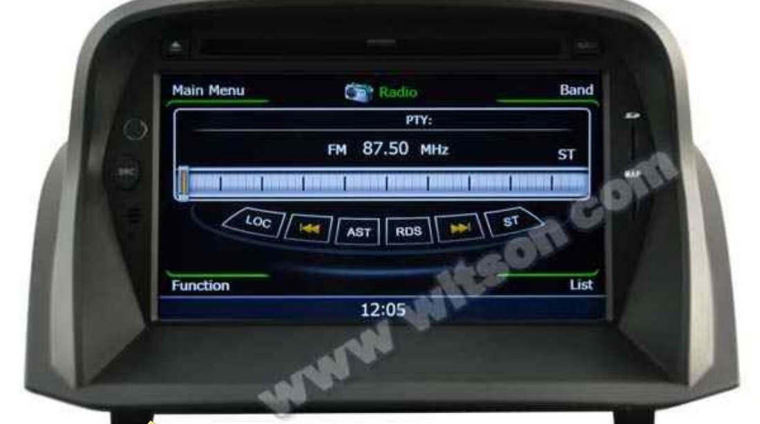 Navigatie Dedicata Ford Fiesta 2013 2014 2015 Mk7 Edotec EDT C256 Platforma S100 Procesor Dual Core A8 1ghz 512 Ddr 2 Dvd Gps Tv Dvr Carkit Preluare Agenda Telefonica