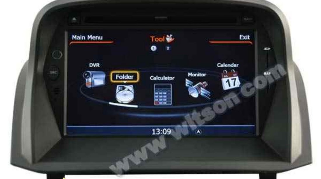 Navigatie Dedicata Ford Fiesta 2013 2014 2015 Mk7 Edotec EDT C256 Platforma S100 Procesor Dual Core A8 1ghz 512 Ddr 2 Dvd Gps Tv Dvr Carkit Preluare Agenda Telefonica