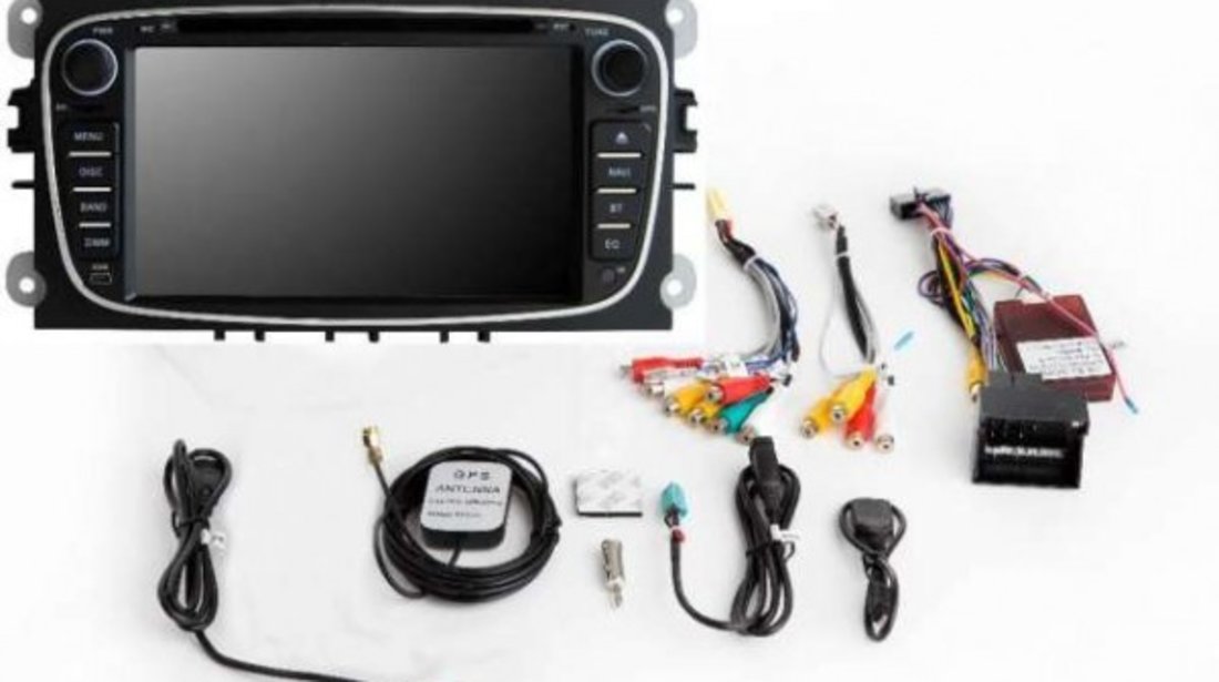 NAVIGATIE DEDICATA FORD FOCUS 2 DVD PLAYER AUTO GPS CARKIT PRELUARE AGENDA TELEFONICA