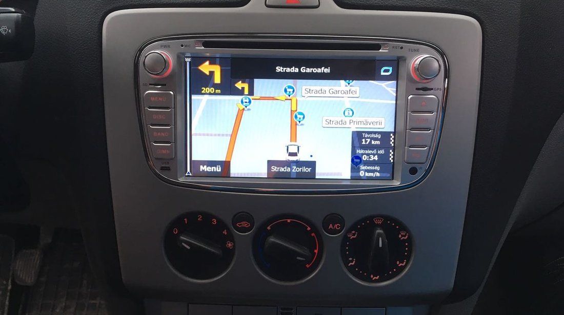 NAVIGATIE DEDICATA FORD FOCUS 2 MONDEO GALAXY S-MAX C-MAX TOURNEO TRANSIT CONNECT DVD GPS CARKIT