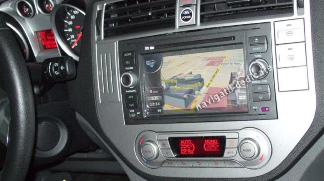 Navigatie Dedicata Ford FOCUS C MAX S MAX Fusion Dvd Gps Rez 800x480