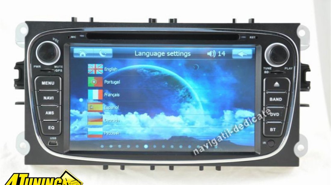 Navigatie Dedicata Ford FOCUS S MAX DVD GPS CARKIT TV