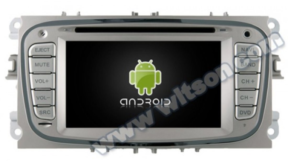 NAVIGATIE DEDICATA FORD MONDEO FOCUS 2 S-MAX GALAXY TOURNEO WITSON W2-M003S ANDROID 16GB 3G DVR WAZE