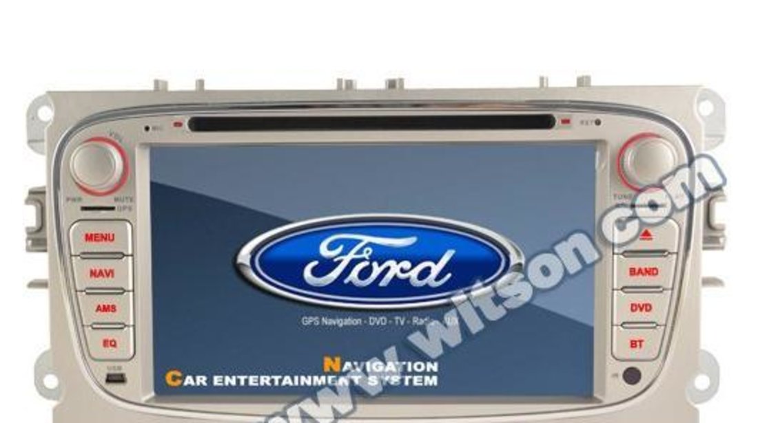 NAVIGATIE DEDICATA FORD MONDEO FOCUS 2 S-MAX GALAXY TOURNEO WITSON W2-D8457FS DVD GPS CARKIT