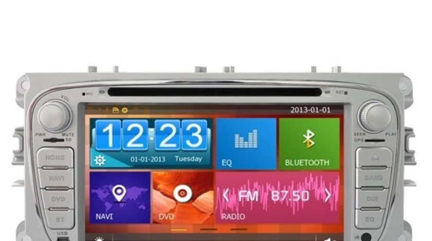 NAVIGATIE DEDICATA FORD MONDEO FOCUS 2 S-MAX GALAXY TOURNEO WITSON W2-D845 WIN8 STYLE DVD PLAYER GPS