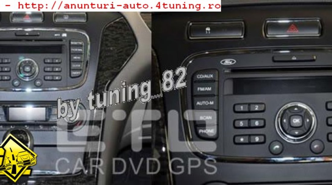 Navigatie Dedicata Ford Mondeo WITSON W2 D9457 Gps Dvd Carkit Preluare Agenda Rama Neagra