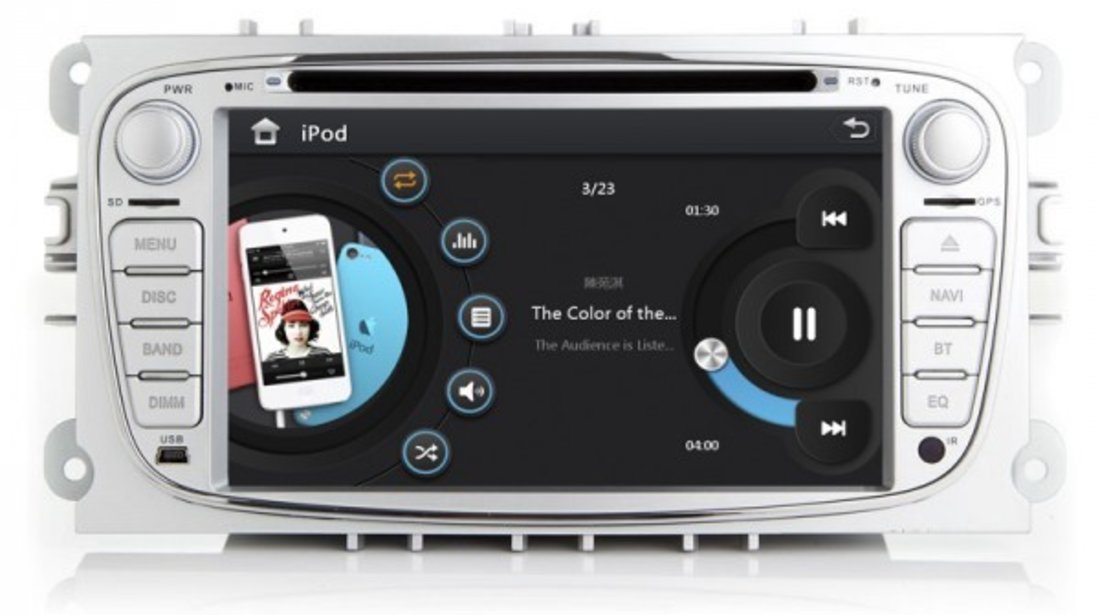 NAVIGATIE DEDICATA FORD S-MAX DVD PLAYER AUTO GPS CARKIT PRELUARE AGENDA TELEFONICA