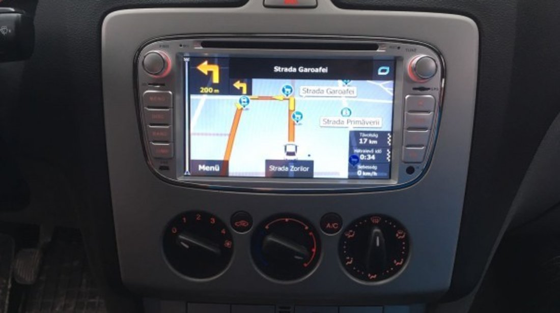 NAVIGATIE DEDICATA FORD S-MAX DVD PLAYER AUTO GPS CARKIT PRELUARE AGENDA TELEFONICA