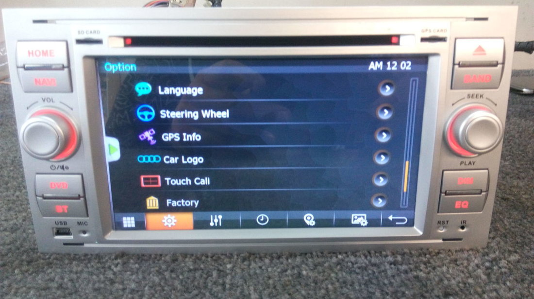 NAVIGATIE DEDICATA FORD WITSON D9488FS INTERNET 3G DVD GPS TV CARKIT PRELUARE AGENDA TELEFONICA