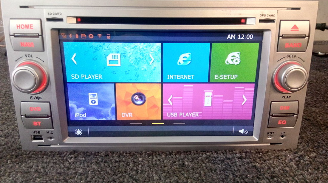 NAVIGATIE DEDICATA FORD WITSON D9488FS INTERNET 3G DVD GPS TV CARKIT PRELUARE AGENDA TELEFONICA