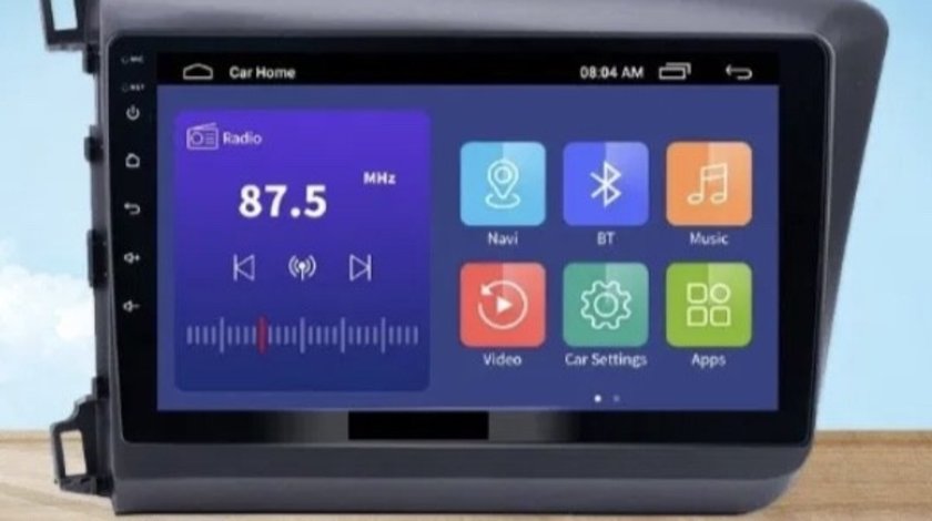 Navigatie dedicata Honda Civic 2012-2015 9 inch Android+Rama speciala
