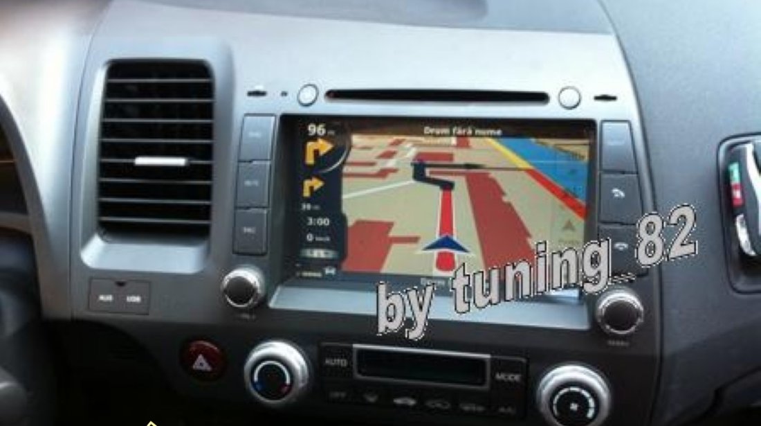 NAVIGATIE DEDICATA HONDA CIVIC SEDAN WITSON W2 C044 PLATFORMA S100 DVD GPS TV DVR CARKIT