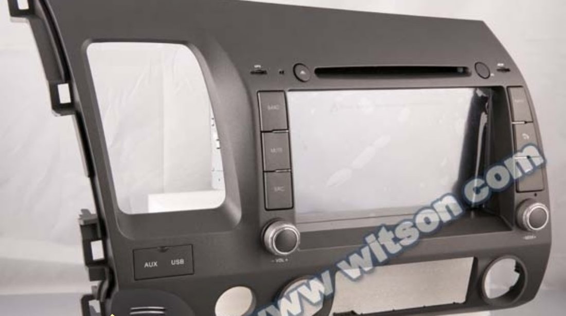 NAVIGATIE DEDICATA HONDA CIVIC SEDAN WITSON W2 C044 PLATFORMA S100 DVD GPS TV DVR CARKIT