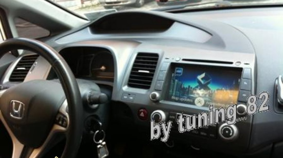 NAVIGATIE DEDICATA HONDA CIVIC SEDAN WITSON W2 C044 PLATFORMA S100 DVD GPS TV DVR CARKIT