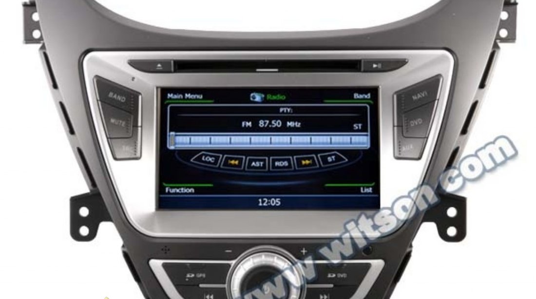 NAVIGATIE DEDICATA HYUNDAI ELANTRA 3 2011 2012 2013 2014 WITSON W2-C092 PLATFORMA S100