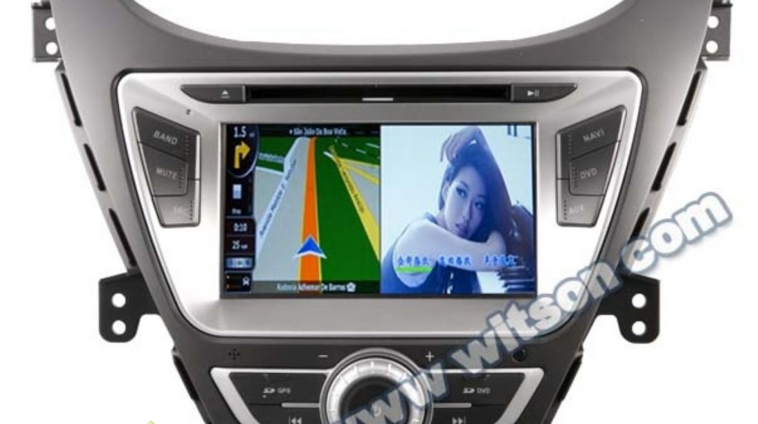 NAVIGATIE DEDICATA HYUNDAI ELANTRA 3 2011 2012 2013 2014 WITSON W2-C092 PLATFORMA S100