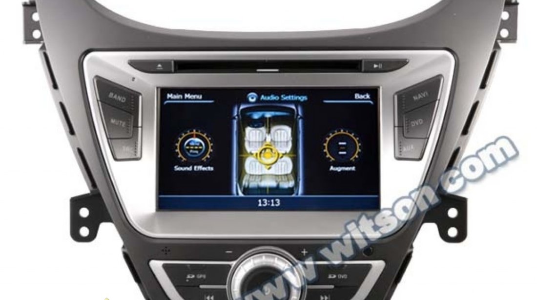 NAVIGATIE DEDICATA HYUNDAI ELANTRA 3 2011 2012 2013 2014 WITSON W2-C092 PLATFORMA S100