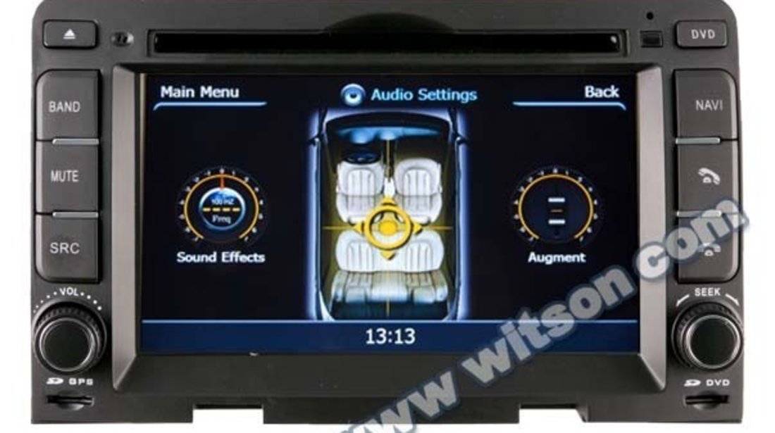 NAVIGATIE DEDICATA HYUNDAI I30 2007 - 2012 CLIMA MANUALA WITSON W2-C024 S100 DVD GPS TV CARKIT