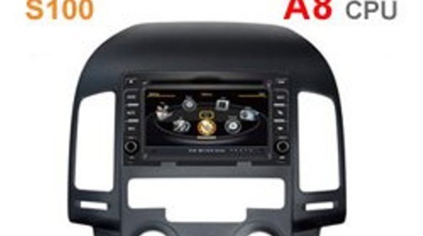 NAVIGATIE DEDICATA HYUNDAI I30 2007 - 2012 CLIMA MANUALA EDOTEC EDT-C024 S100 DVD GPS TV CARKIT