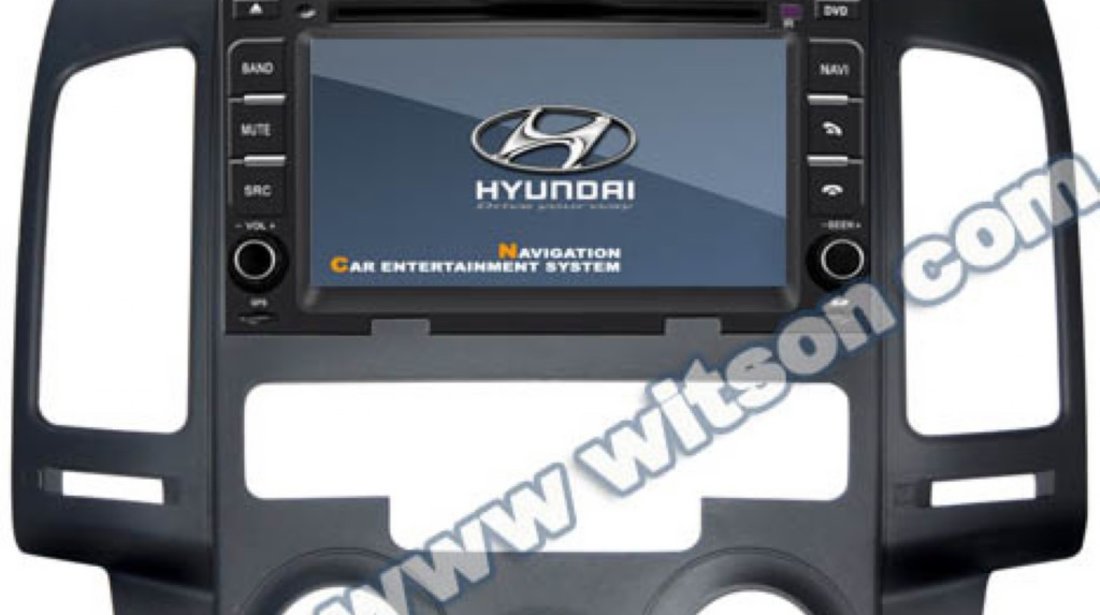 NAVIGATIE DEDICATA HYUNDAI I30 2007 - 2012 CLIMA MANUALA WITSON W2-C024 S100 DVD GPS TV CARKIT