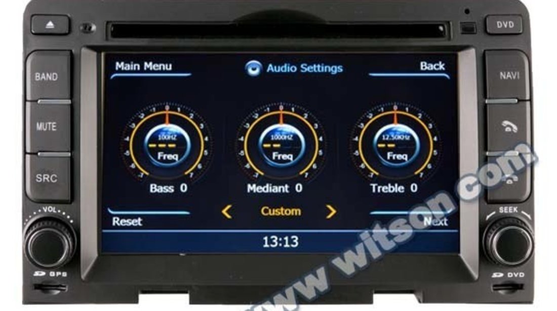 NAVIGATIE DEDICATA HYUNDAI I30 2007 - 2012 CLIMA MANUALA WITSON W2-C024 S100 DVD GPS TV CARKIT