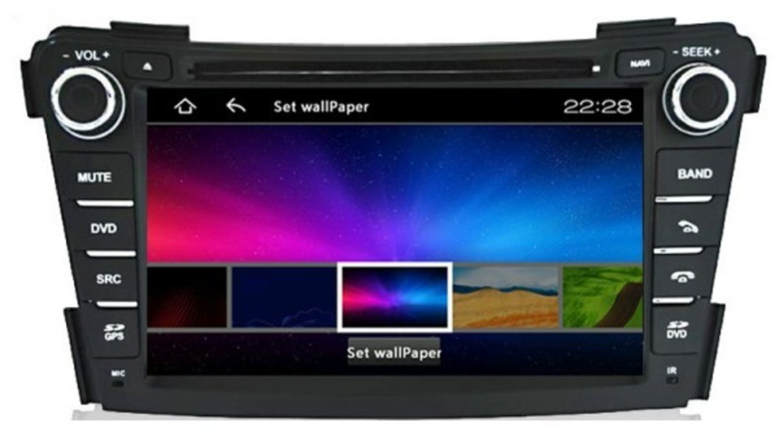 NAVIGATIE DEDICATA HYUNDAI I40 EDOTEC EDT-K172 PLATFORMA S90 WIN8 STYLE DVD GPS TV CARKIT PRELUARE A