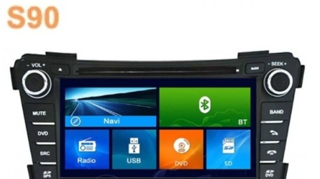 NAVIGATIE DEDICATA HYUNDAI I40 EDOTEC EDT-K172 PLATFORMA S90 WIN8 STYLE DVD GPS TV CARKIT PRELUARE A