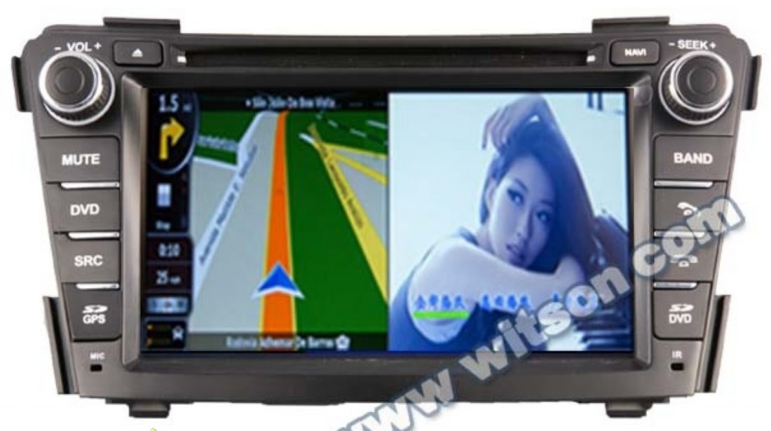 NAVIGATIE DEDICATA HYUNDAI I40 EDOTEC EDT-K172 PLATFORMA S90 WIN8 STYLE DVD GPS TV CARKIT PRELUARE A