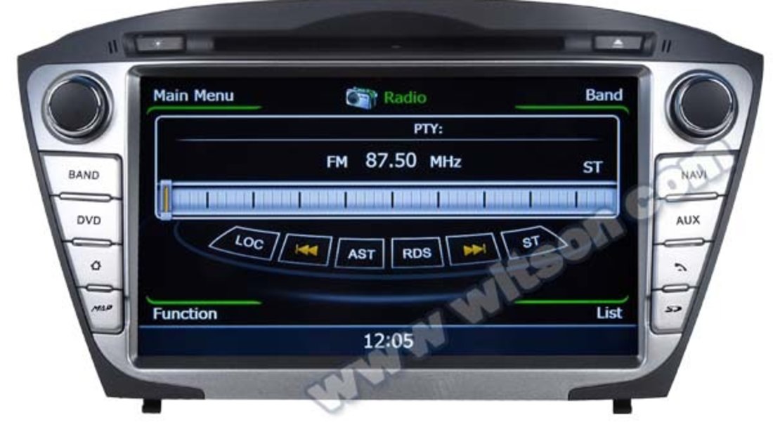 Navigatie Dedicata HYUNDAI IX35 2014 2015 Edotec EDT C361 Platforma S100 Dvd Auto Gps Tv Carkit