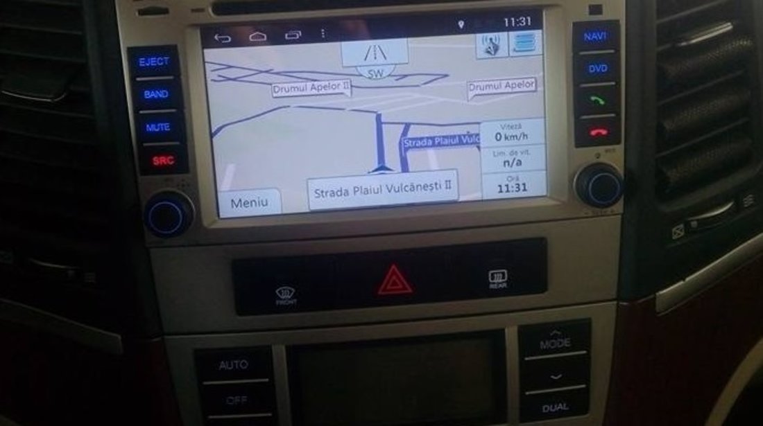 NAVIGATIE DEDICATA HYUNDAI SANTA FE MODEL WITSON W2-M008 CU ANDROID 4.4.4 PLATFORMA S160 QUADCORE 3G