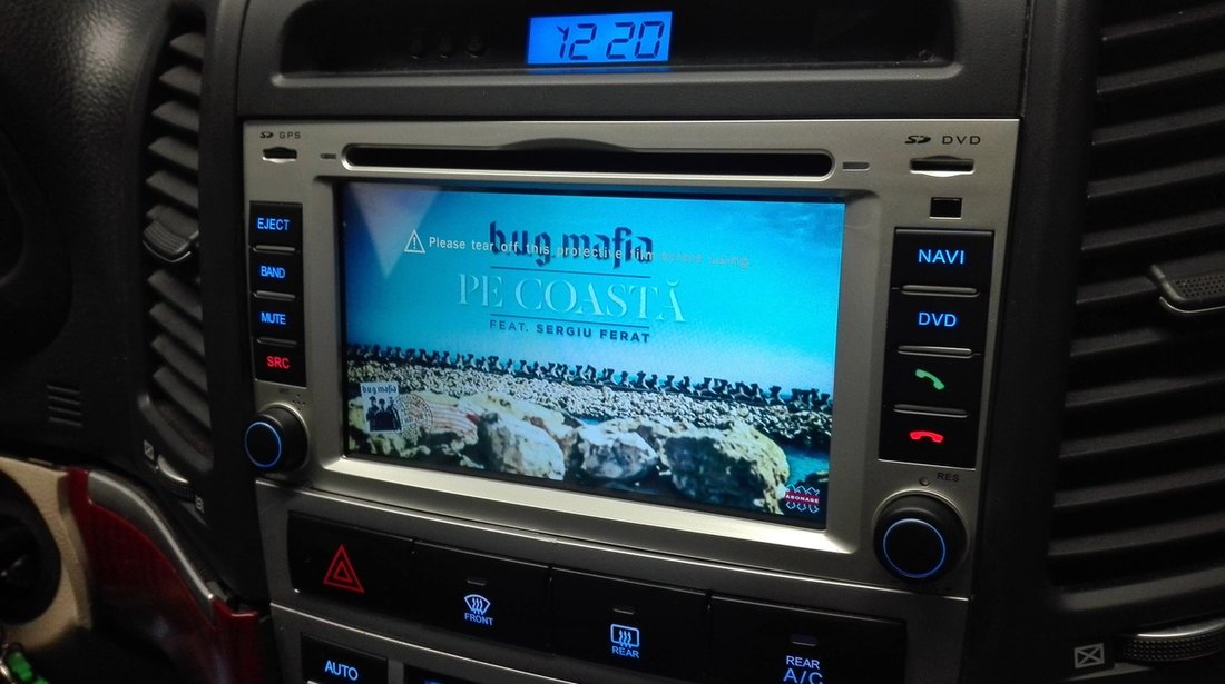 NAVIGATIE DEDICATA HYUNDAI SANTA FE MODEL WITSON W2-M008 CU ANDROID 4.4.4 PLATFORMA S160 QUADCORE 3G