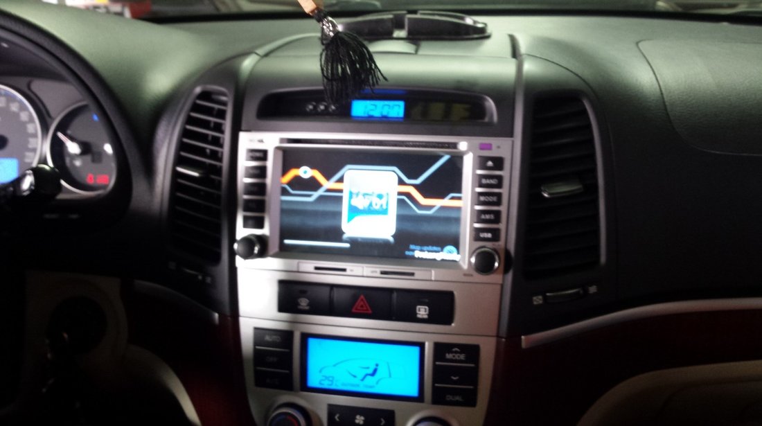 NAVIGATIE DEDICATA HYUNDAI SANTA FE WITSON W2 D8268Y DVD GPS CARKIT INTERNET 3G WIFI ECRAN CAPACITIV