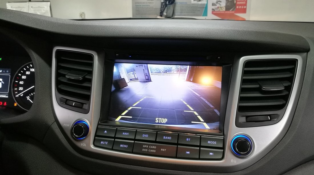 NAVIGATIE DEDICATA HYUNDAI TUCSON 2015 2016 2017 2018 MODEL CARVISION DVD USB SD PLAYER GPS CARKIT