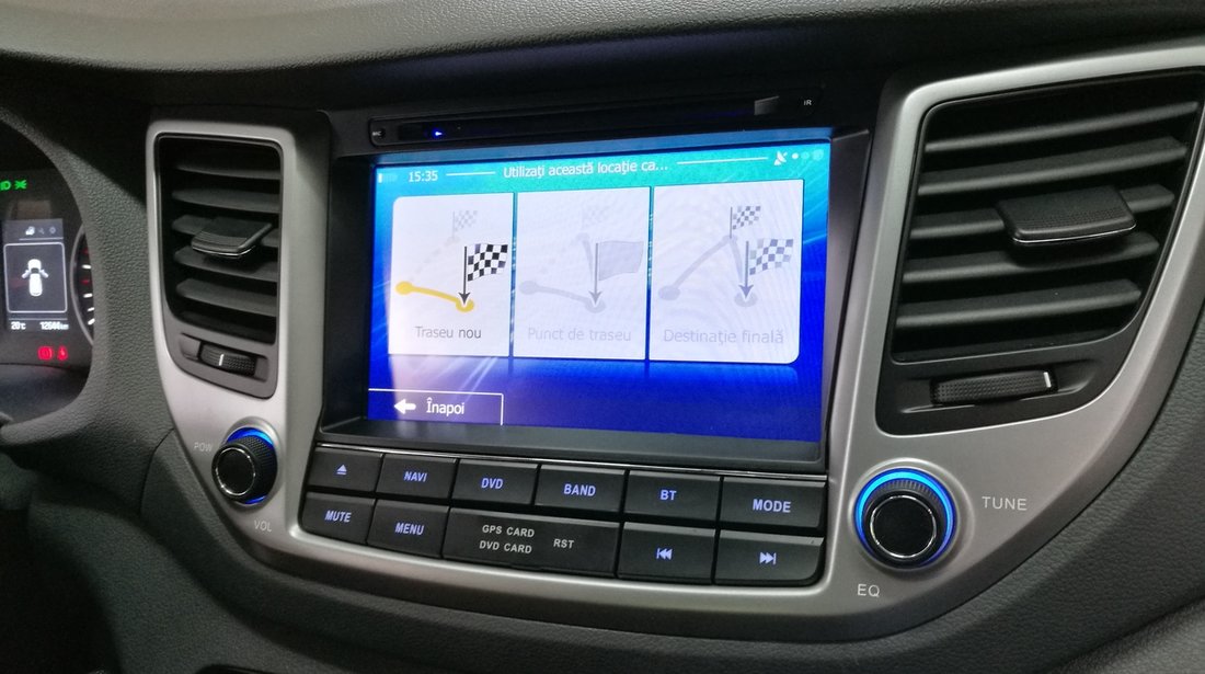 NAVIGATIE DEDICATA HYUNDAI TUCSON 2015 2016 2017 2018 MODEL CARVISION DVD USB SD PLAYER GPS CARKIT