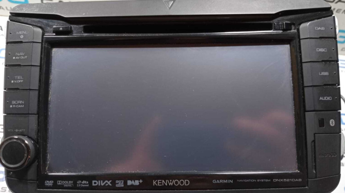 Navigatie Dedicata Kenwood Radio CD Player DVD Volkswagen Passat B7 2010 - 2015 Cod DNX521DAB [M3860]